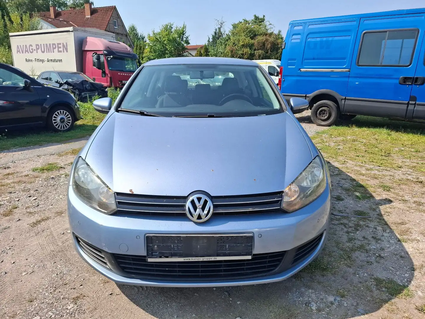 Volkswagen Golf VI Comfortline Blau - 2