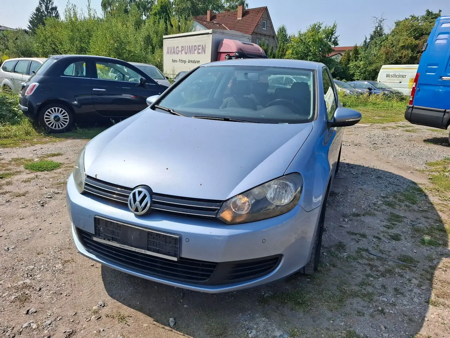 Volkswagen Golf VI Comfortline Blau - 1