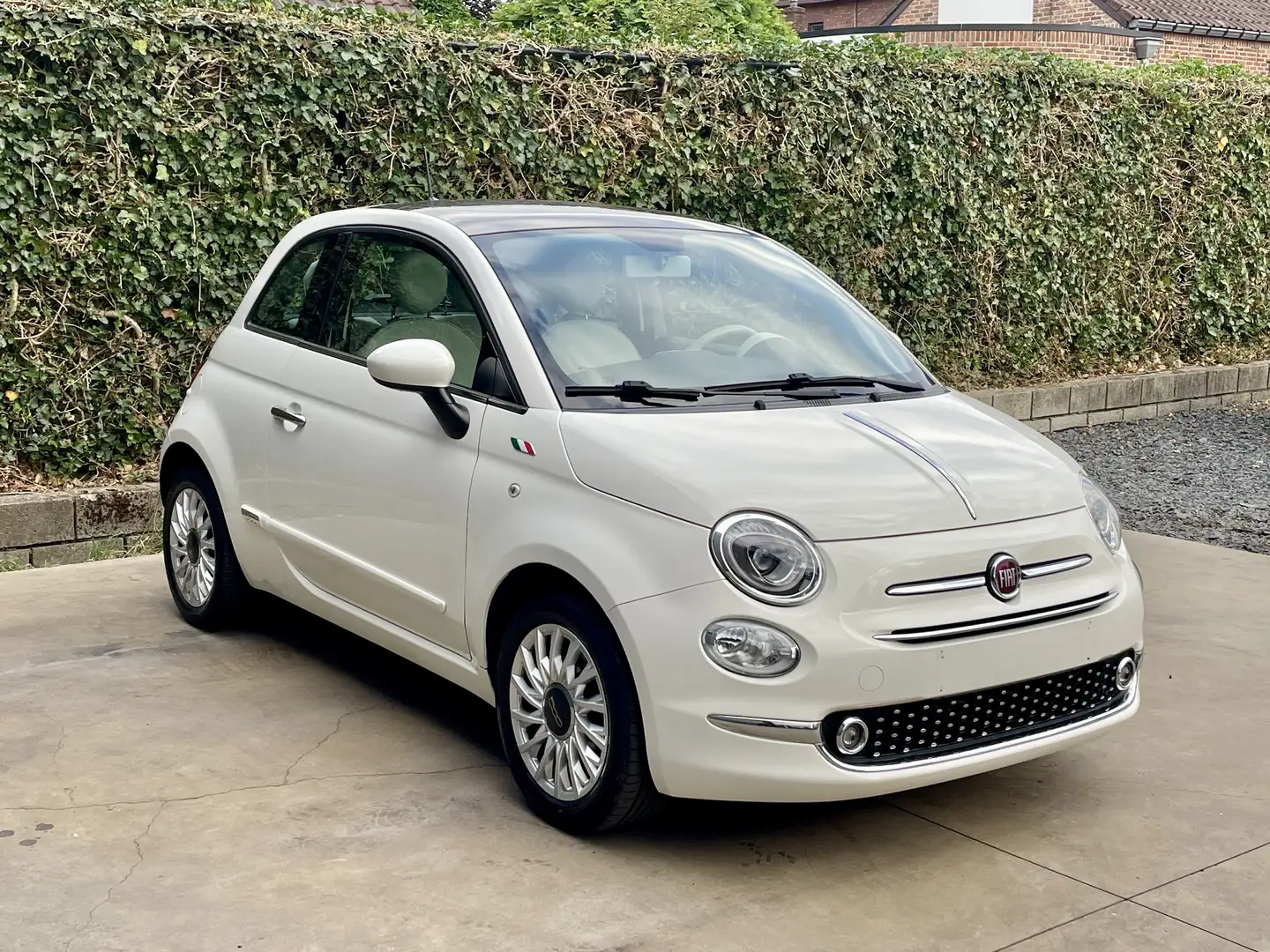 Fiat 500 500 Navi/LED/Panoramadak/12 maanden garantie✔ Blanc - 2