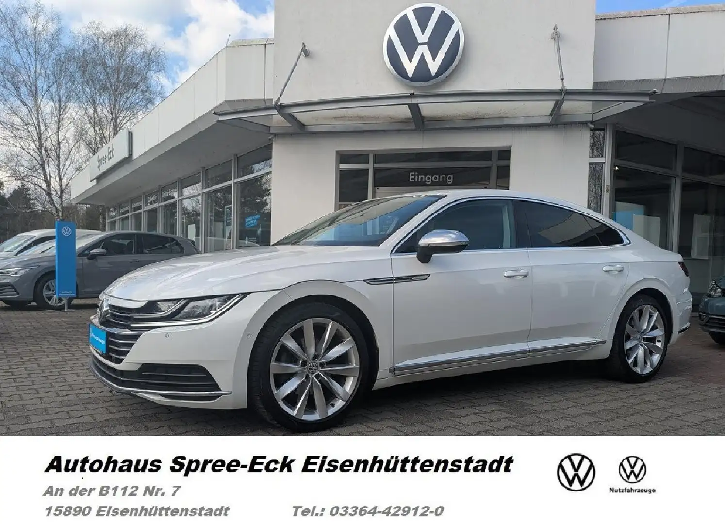 Volkswagen Arteon Arteon Elegance 2.0 TDI DSG *Navi,Kamera,Assist* Weiß - 1