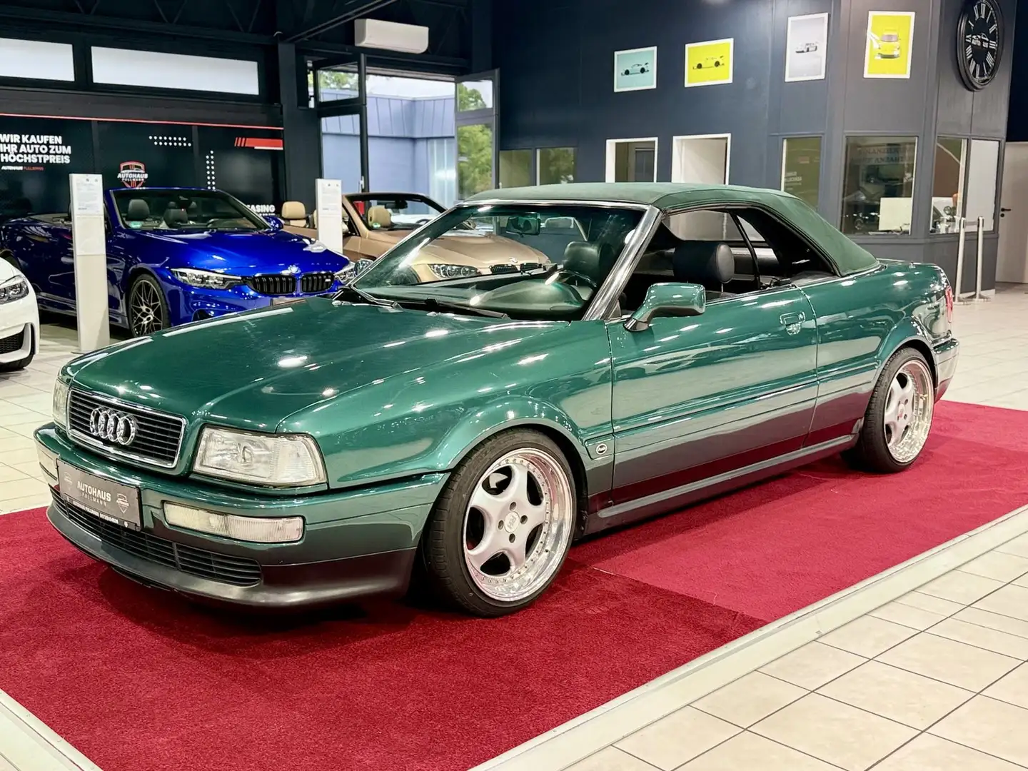 Audi 80 2.6 V6 Cabrio +AKOYA LEDER+KLIMA+ZV+SERVO+ Verde - 1