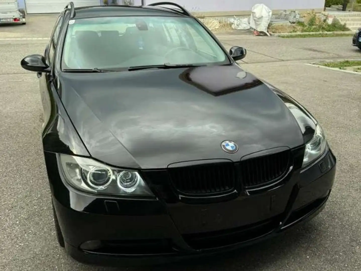 BMW 318 318d Touring Schwarz - 1