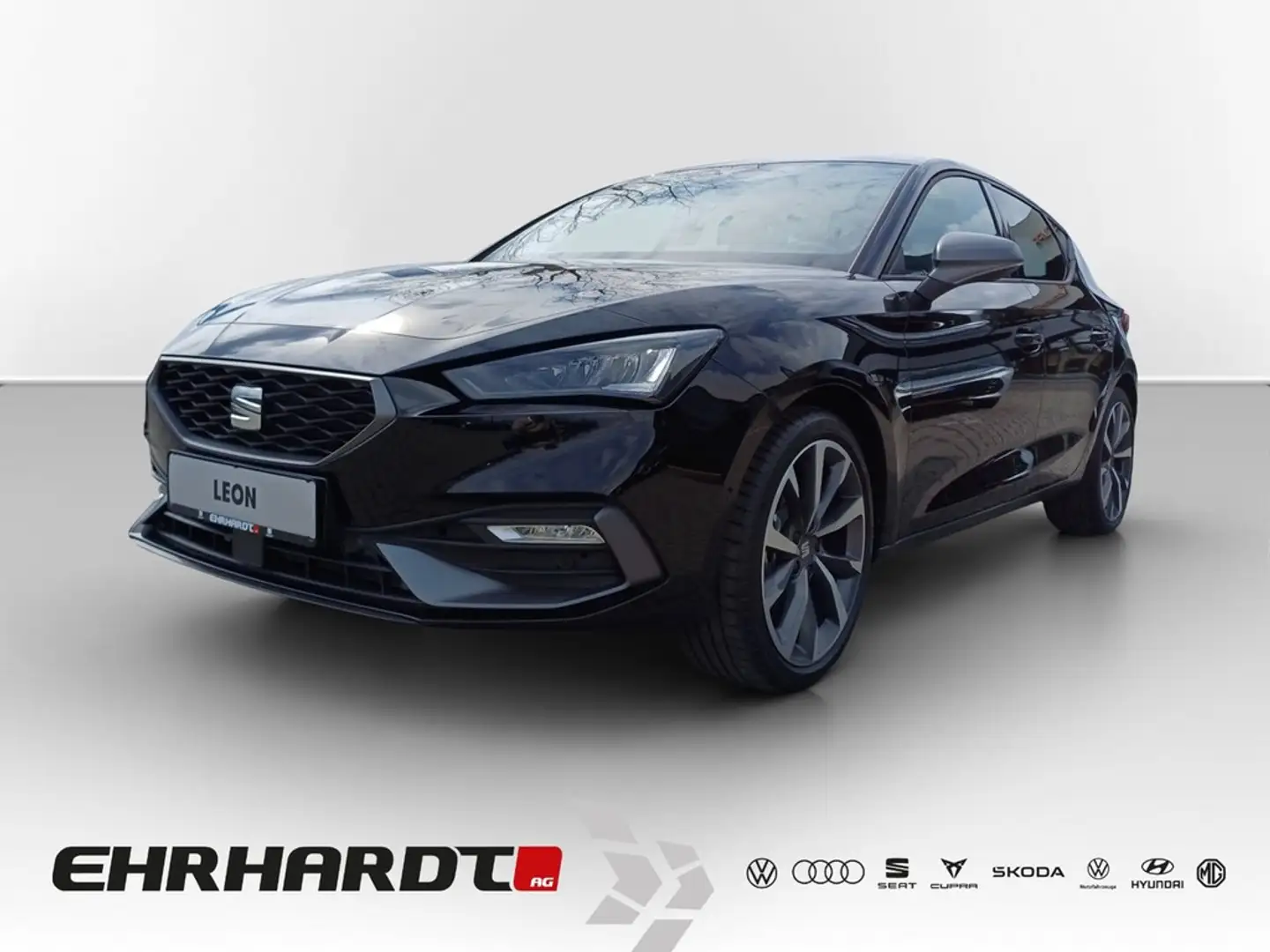 SEAT Leon 2.0 TDI DSG FR VIRTUAL*NAVI*LED*TOTW*ACC*PARKLE... Schwarz - 1