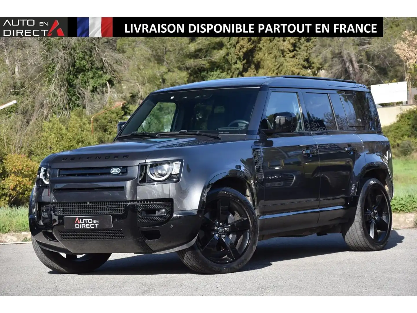 Land Rover Defender Defender 110 3.0 D300 MHEV - BVA  II 110 STATION W Gris - 1