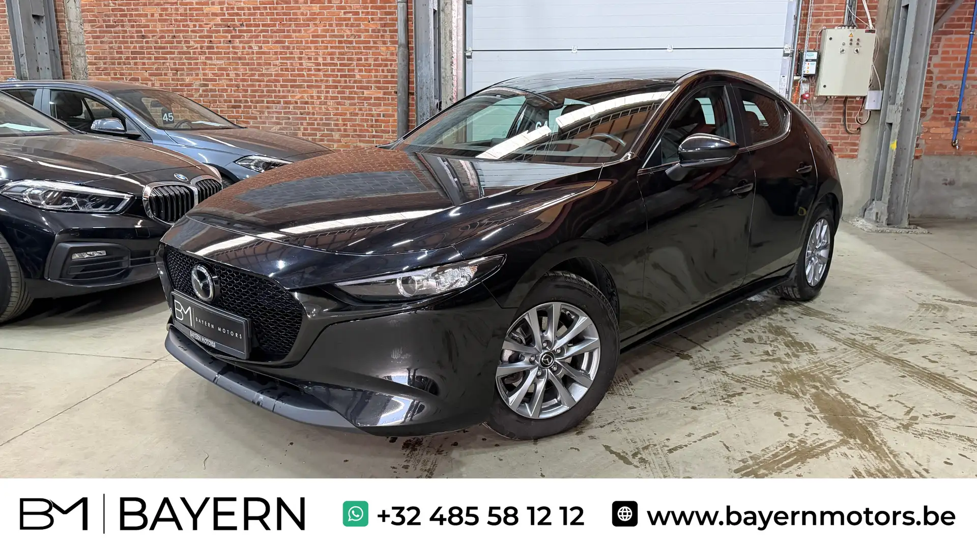 Mazda 3 Hatchback 2.0i Benzine CarPlay Navi Led Garantie Noir - 1