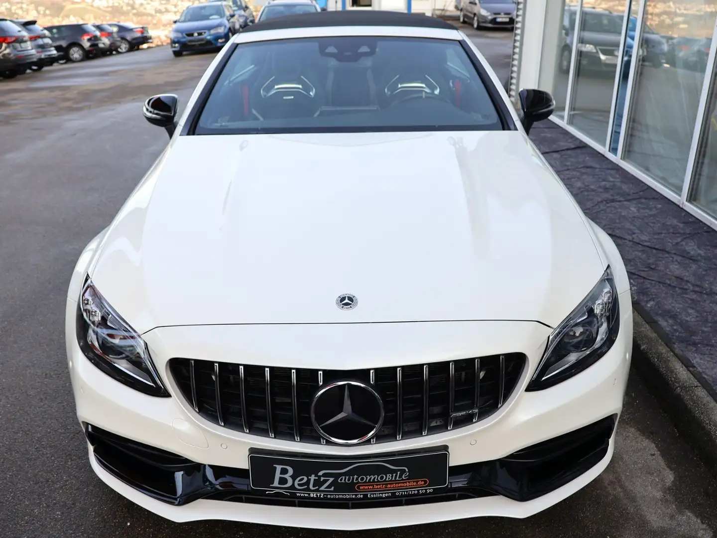 Mercedes-Benz C 63 AMG S AMG Cabrio Airscarf Night Performance-Sitze Weiß - 2