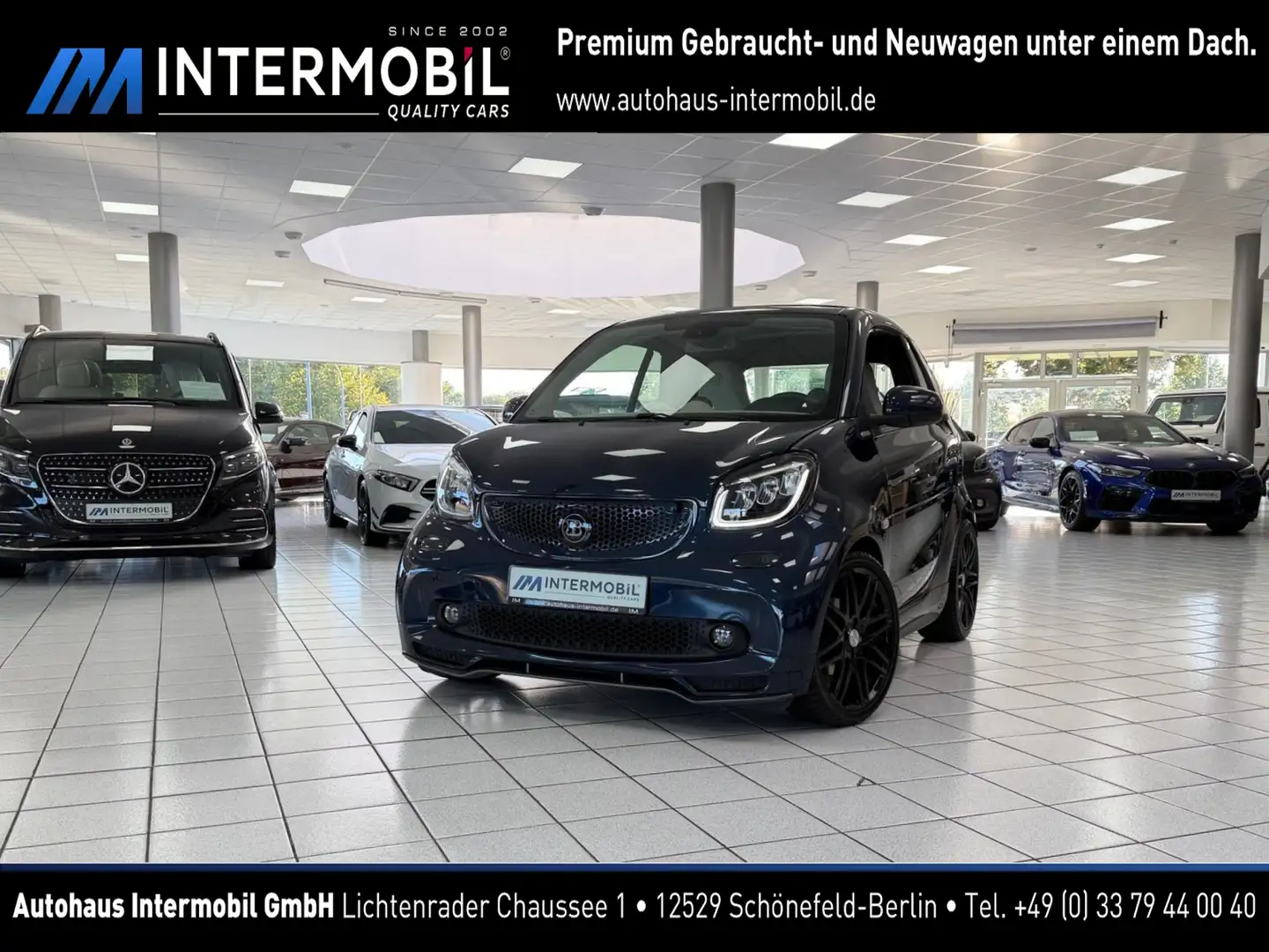 smart forTwo Brabus Tailor Made*Porsche Lackierung*KAM Bleu - 1