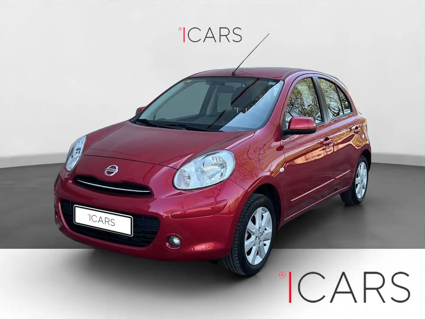 Nissan Micra 1.2 Acenta Rood - 1