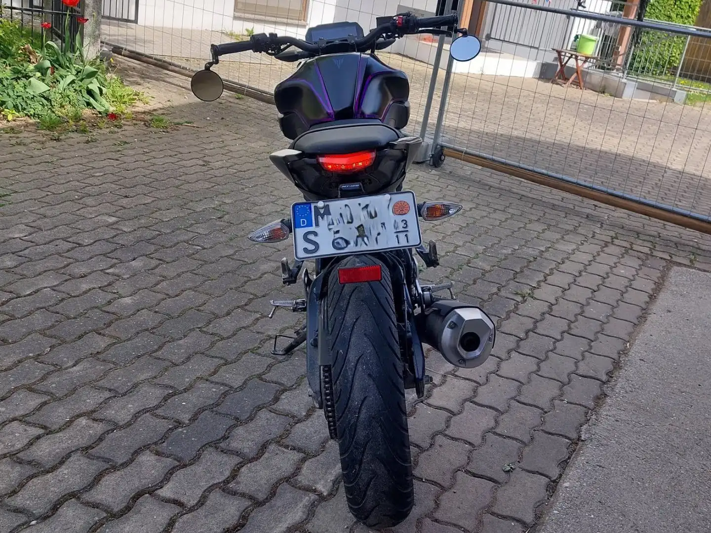Yamaha MT-125 Black Negru - 2
