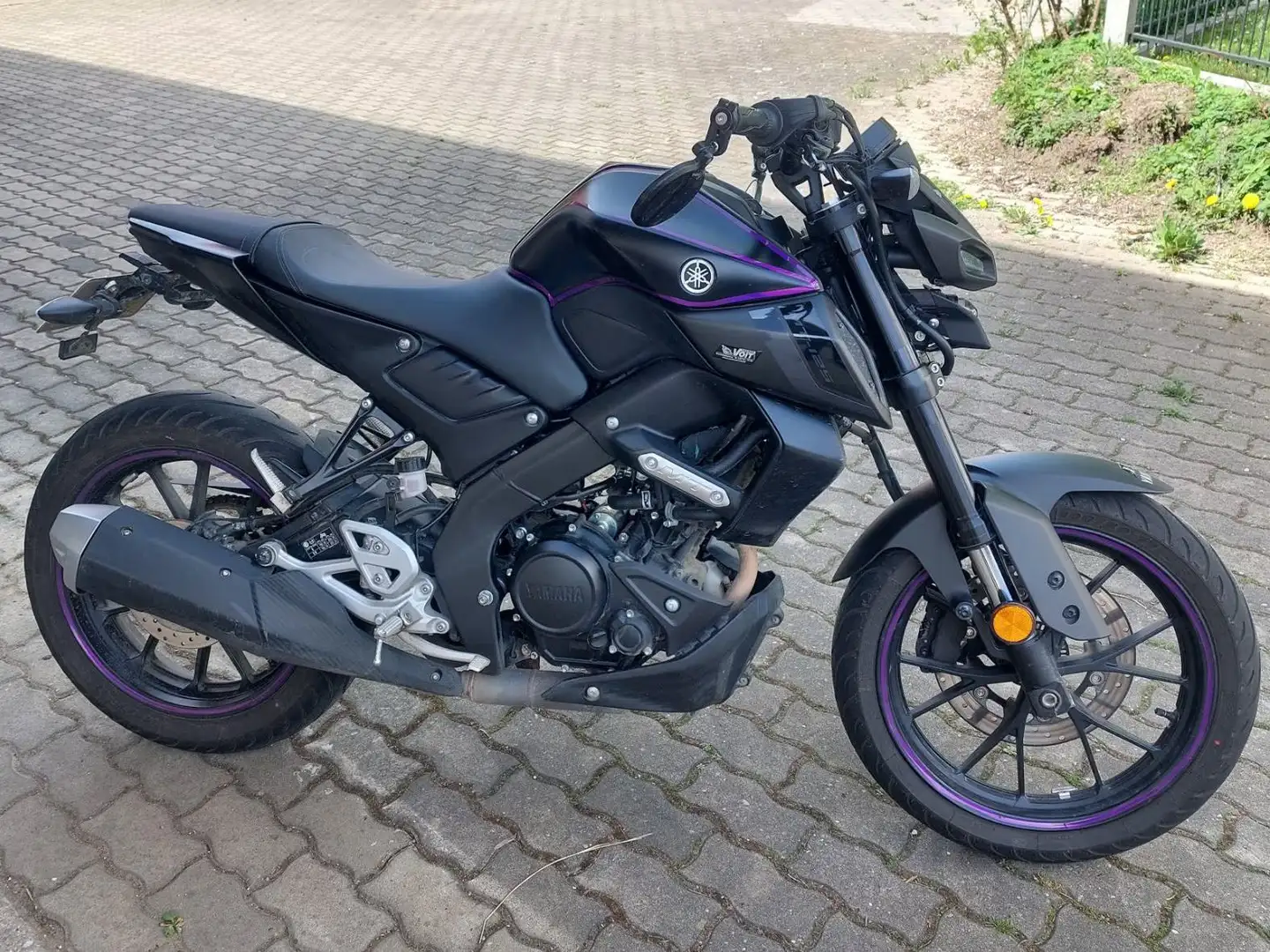 Yamaha MT-125 Black Negru - 1