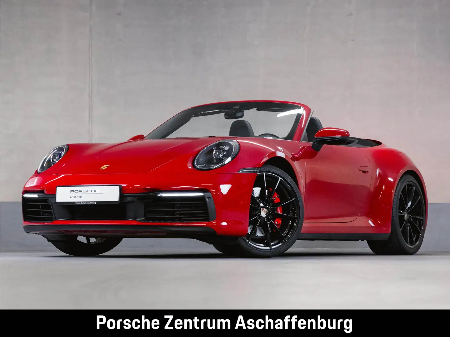 Porsche 992 911 Carrera S Sportabgasanlage Sportlenkrad Rood - 1