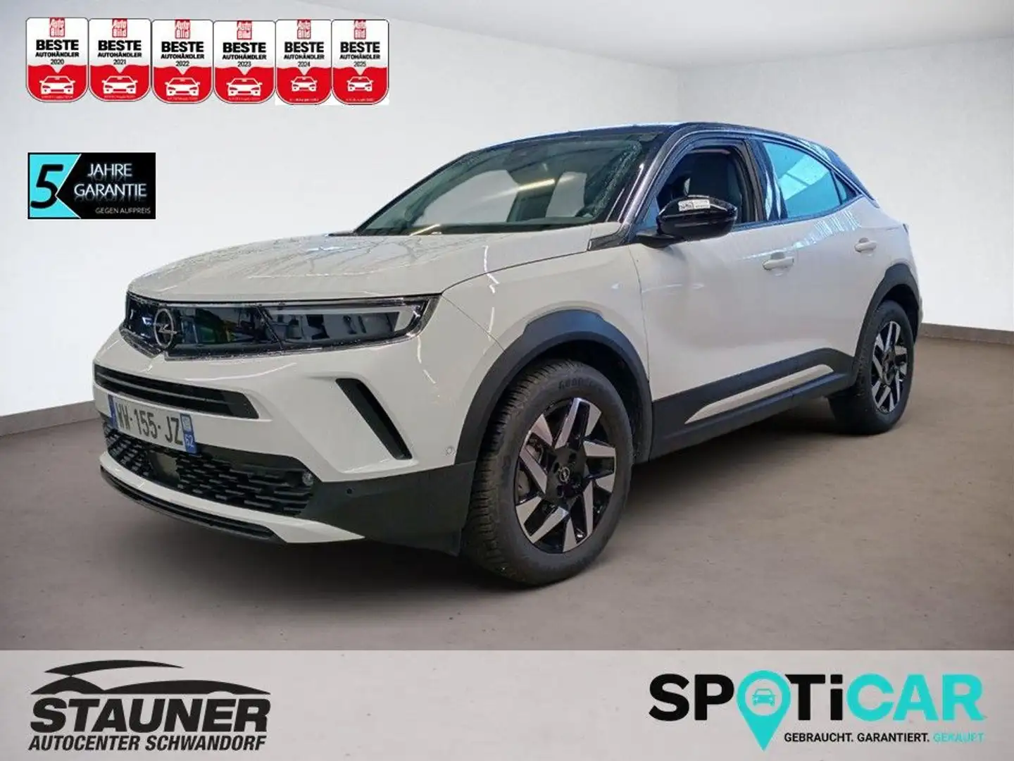 Opel Mokka -e Elegance *11 KW OBC* PDC* SHZ*LHZ* Blanc - 1