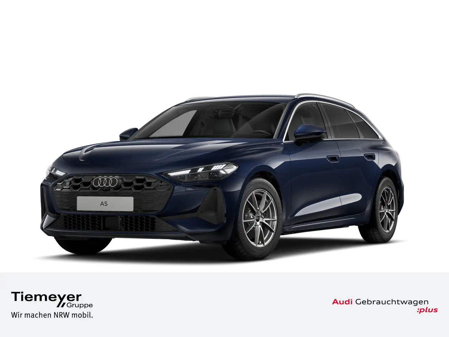 Audi A5 TFSI Q LEDER BF-DISPLAY AHK 360° MATRIX Blau - 1