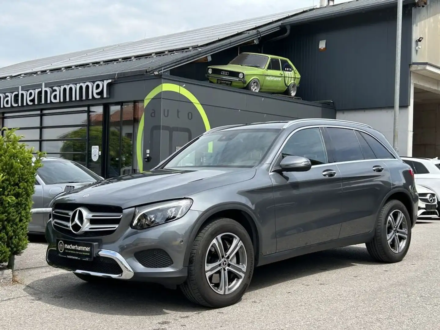 Mercedes-Benz GLC 250 d 4Matic 9G-Tronic *RFK*LED*NAVI*KEYLESS* Gris - 1