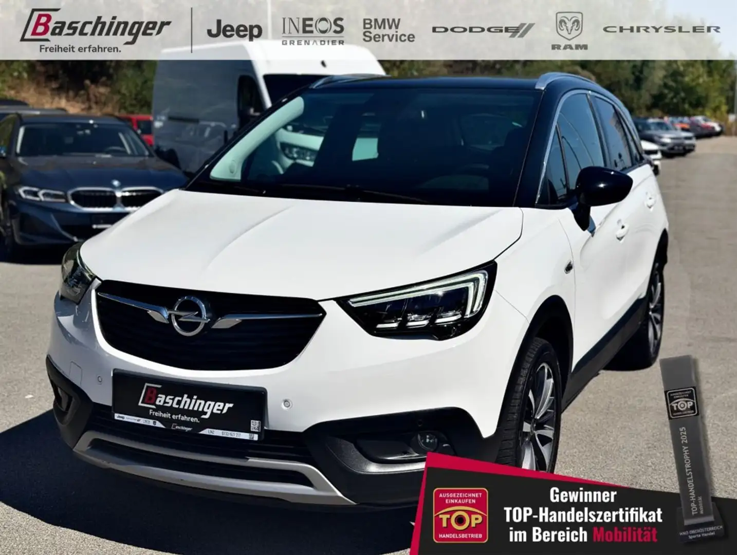 Opel Crossland X 1,2 Turbo Innovation Weiß - 1