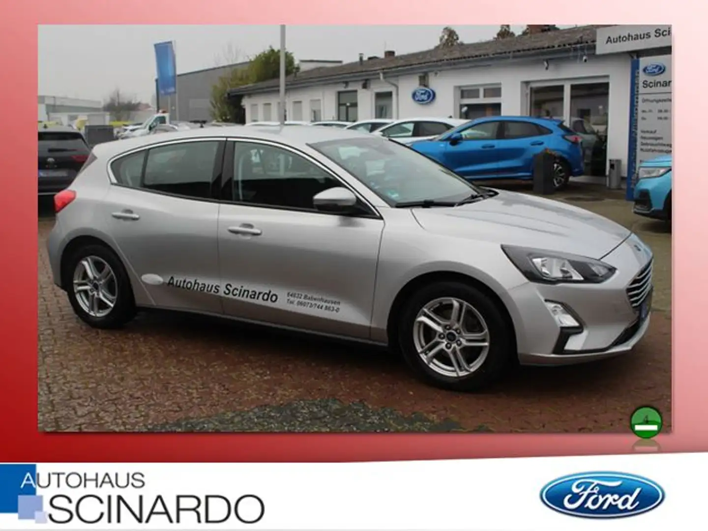 Ford Focus 1.0EB Cool&Connect *NAVI*PDC*Multifunktion Plateado - 2
