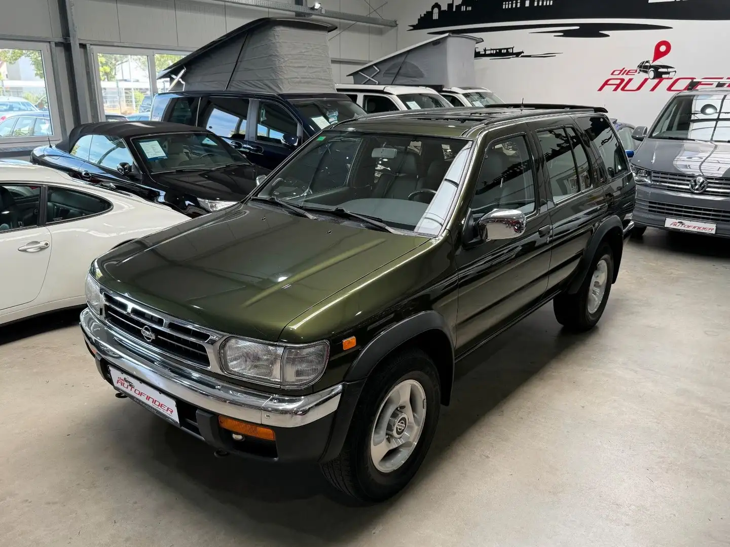 Nissan Pathfinder 3.3 V6 Aut. 4x4 Klima,Leder,rostfrei Grün - 2