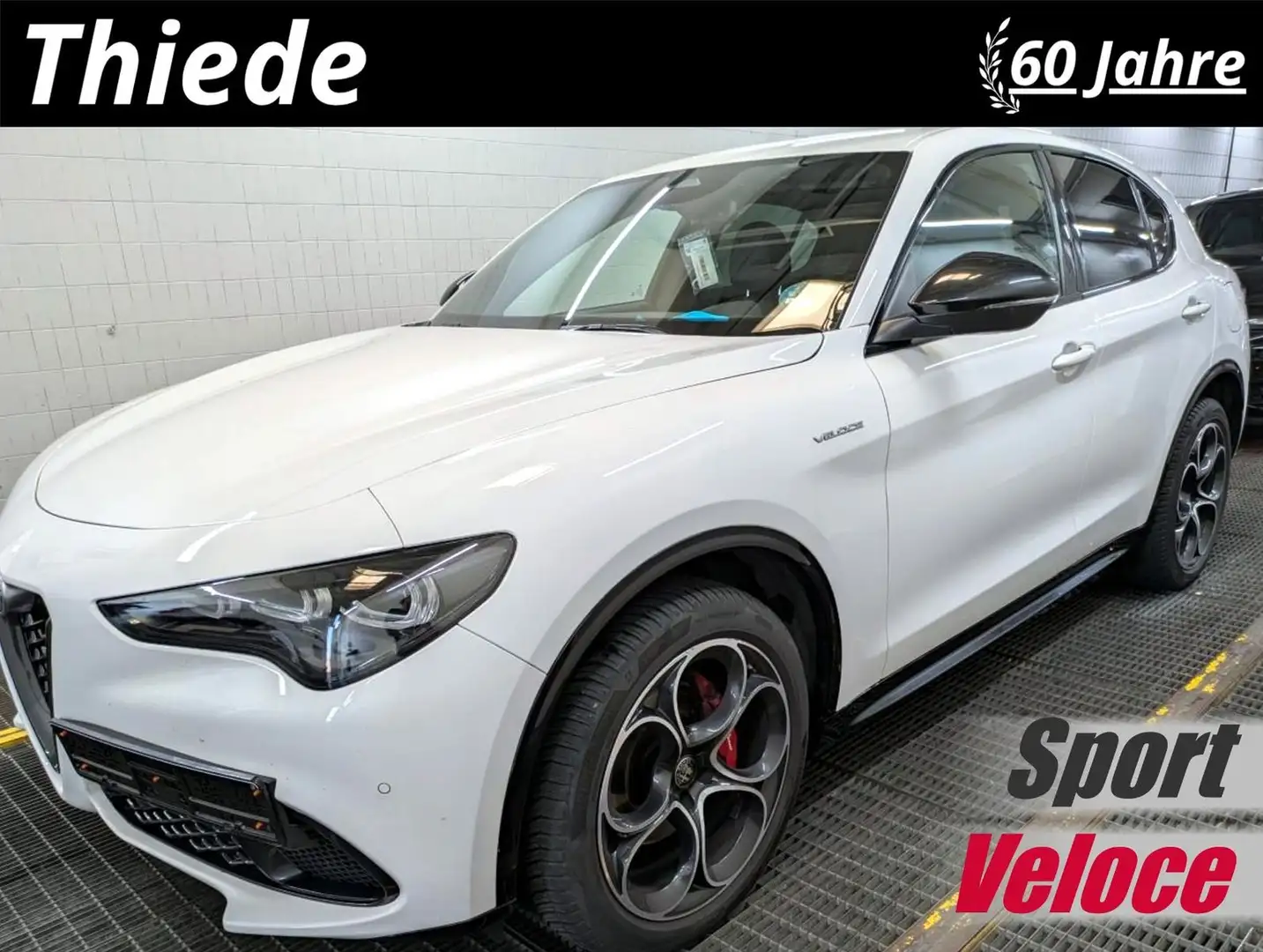 Alfa Romeo Stelvio 2.2D VELOCE Q4 NAVI/LED/KAMERA/MATRIX/SH Weiß - 1