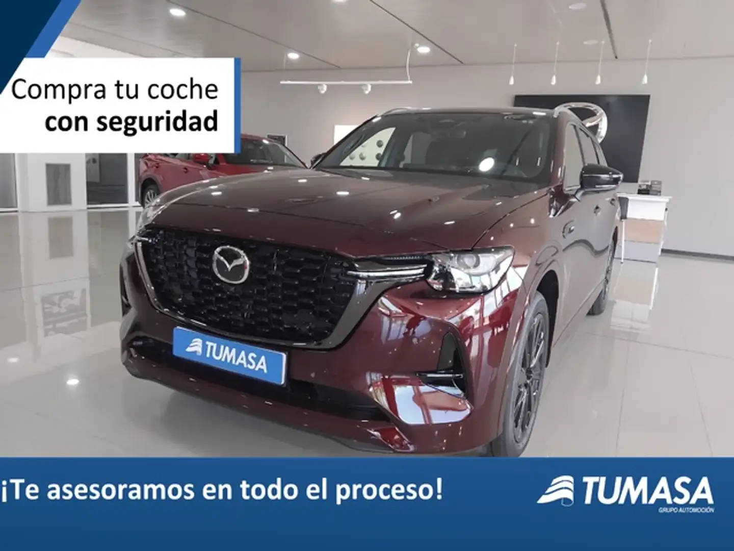 Mazda CX-80 3.3 e-Skyactiv-D MHEV Homura Plus AWD Aut. Burdeos - 1