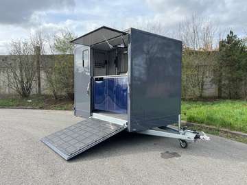 2 Paards Paardentrailer