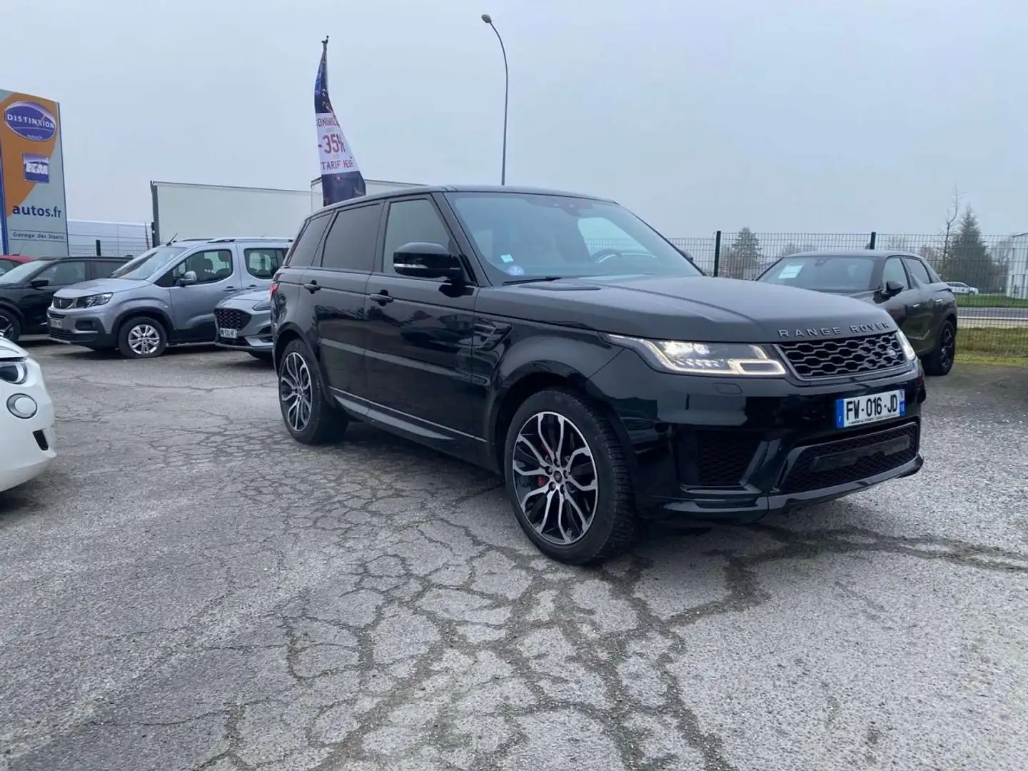 Land Rover Range Rover Sport 2.0 P400e Hybride - BVA  HSE + OPTIONS Schwarz - 2
