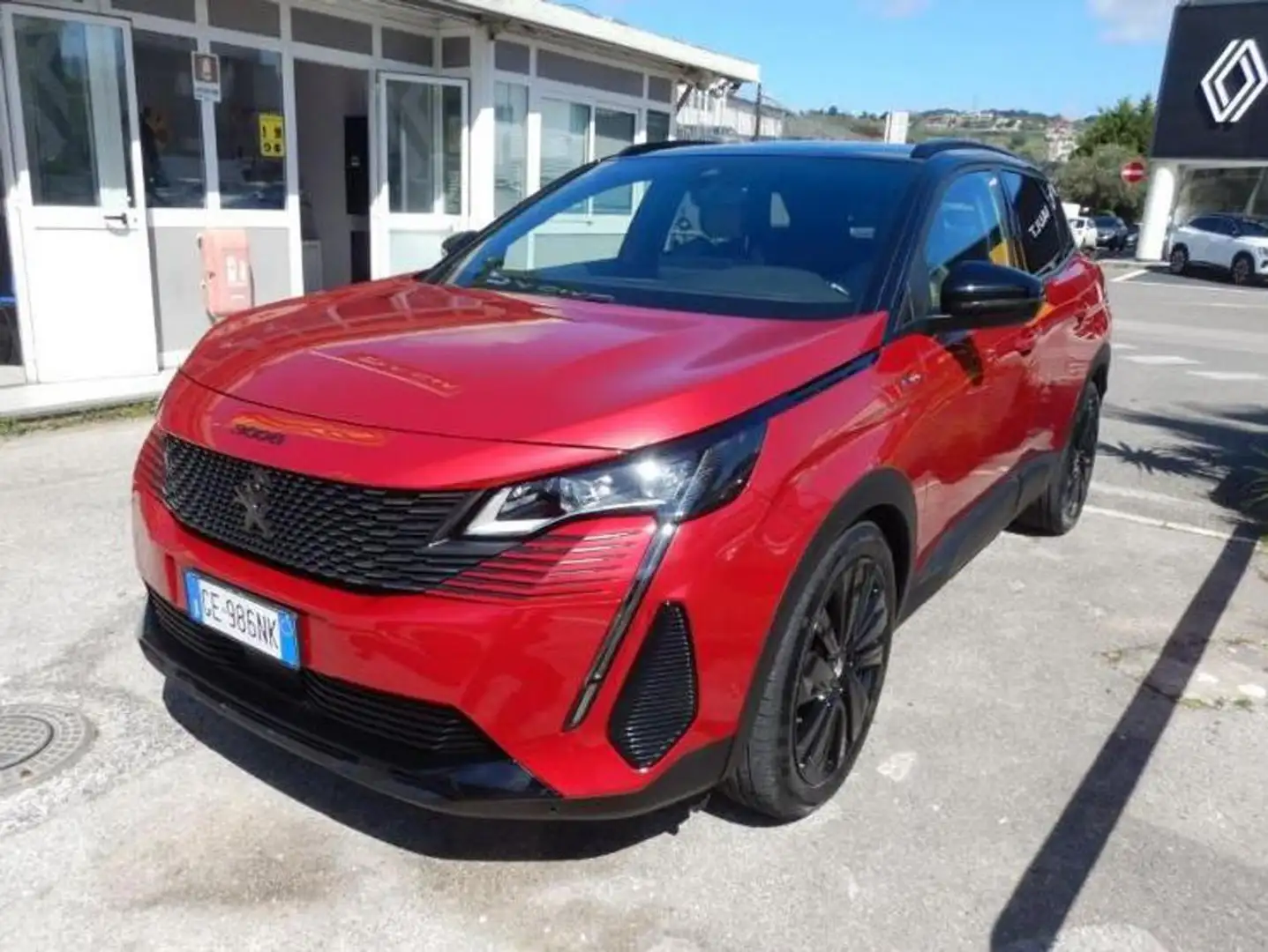 Peugeot 3008 Hybrid 225 e-EAT8 GT Pack TETTO APRIBILE Rot - 1