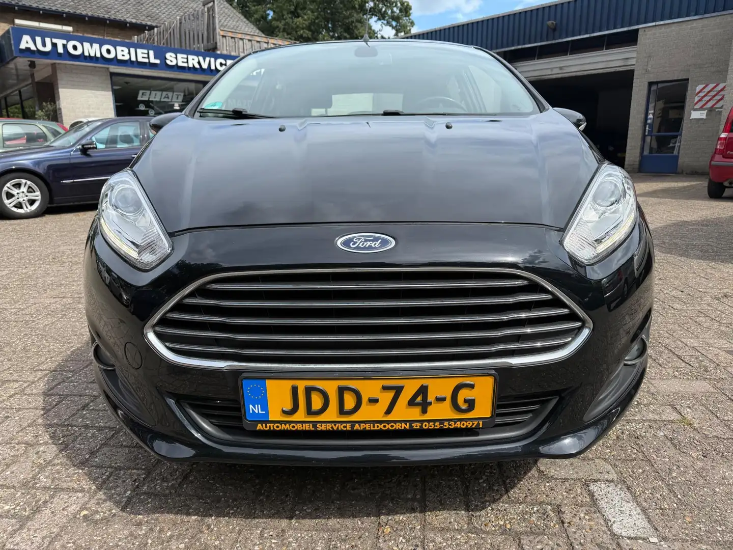 Ford Fiesta 1.0 Titanium * AIRCO*5DEURS*ELEKTR. RAMEN*NW. APK* Noir - 2