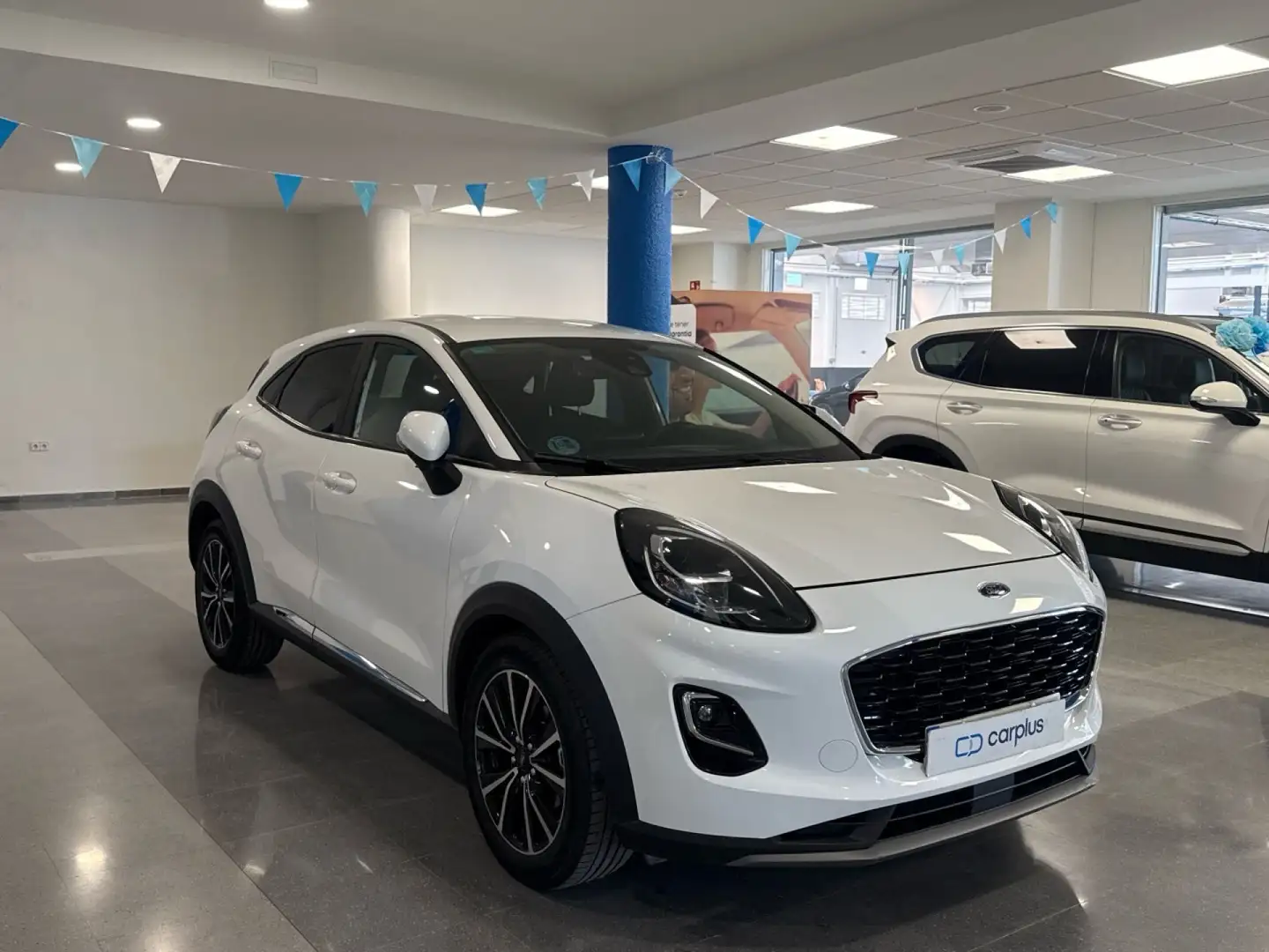 Ford Puma 1.0 EcoBoost MHEV Titanium 125 Blanco - 2