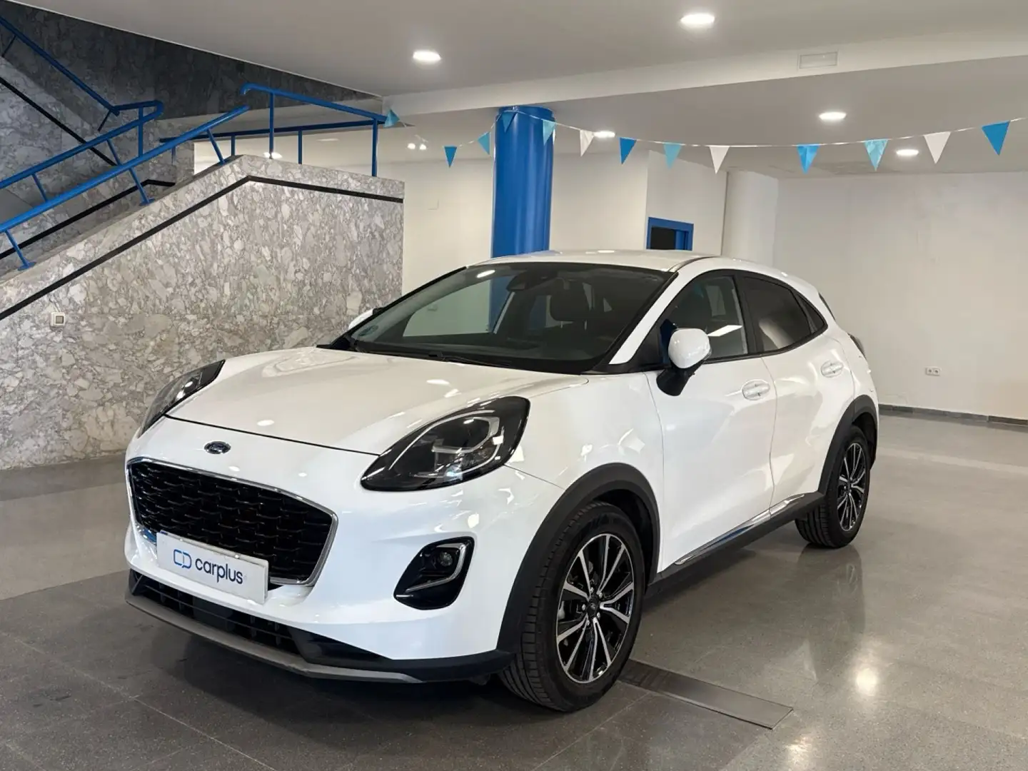 Ford Puma 1.0 EcoBoost MHEV Titanium 125 Blanco - 1