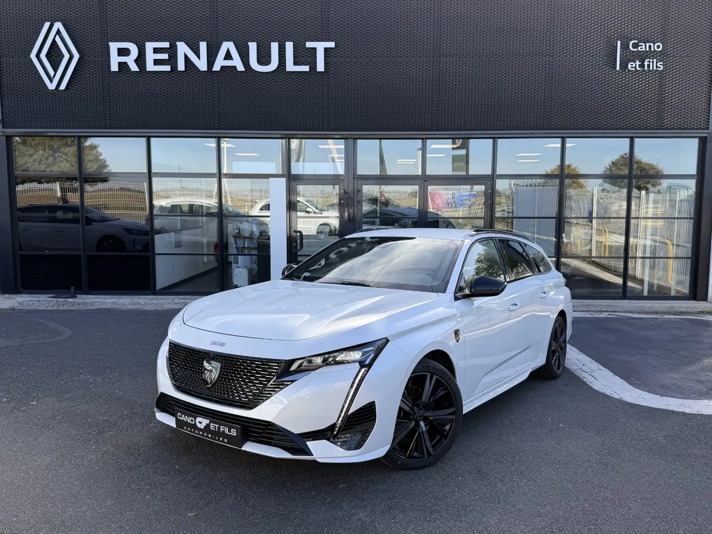 Peugeot 308 Blue Hdi 130 CV EAT8 GT PACK Blanc - 1