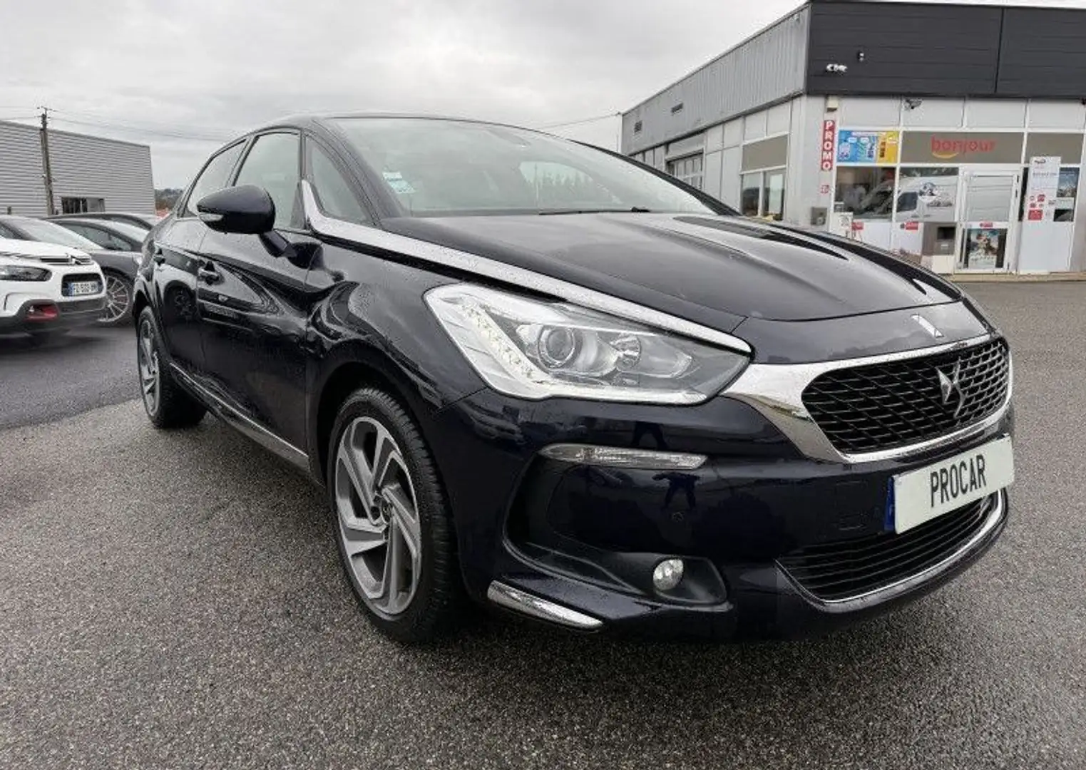 DS Automobiles DS 5 BLUEHDI 150CH SO CHIC S&S Bleu - 2