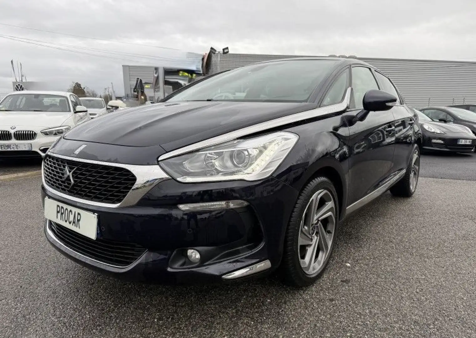 DS Automobiles DS 5 BLUEHDI 150CH SO CHIC S&S Bleu - 1