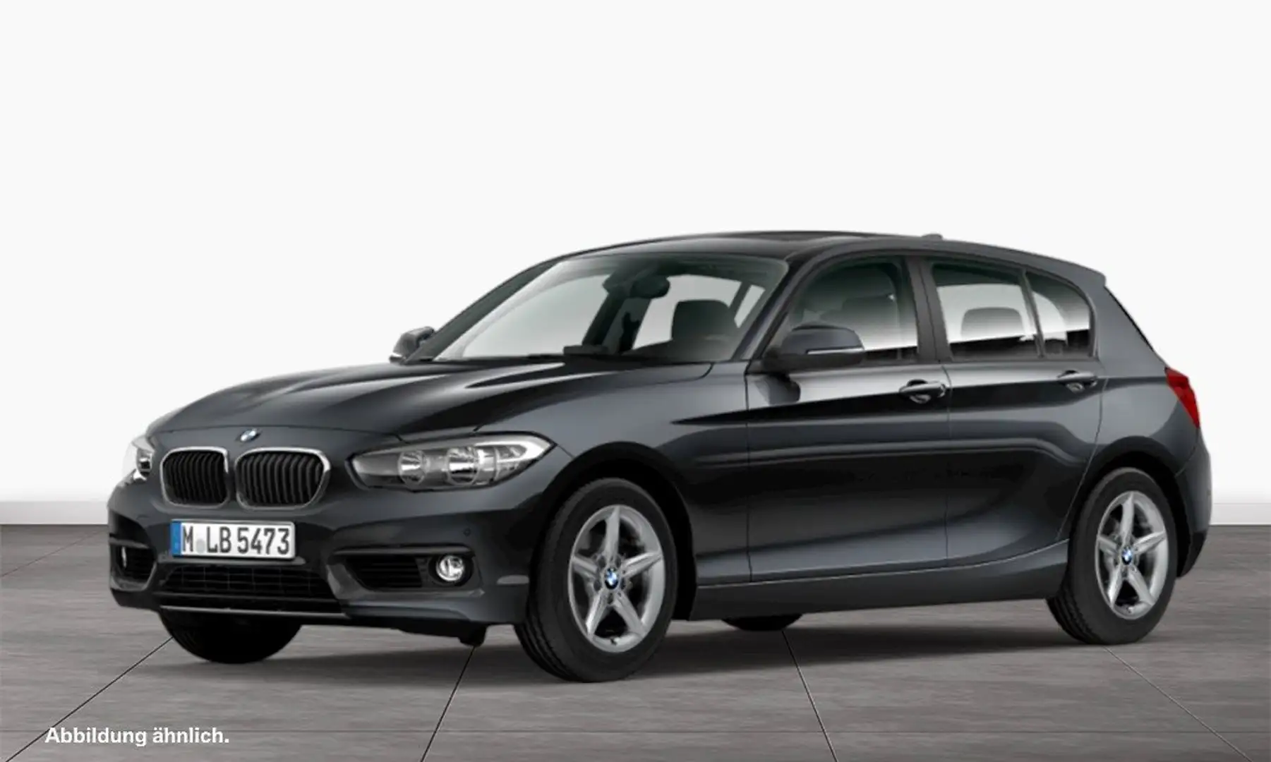 BMW 118 i 5-Türer Advantage GSD Navi Bus. Tempomat Grijs - 1