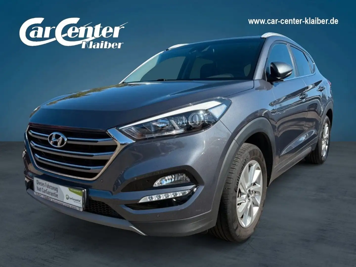 Hyundai TUCSON Style+Anhängerkupplung+Navi Gris - 1