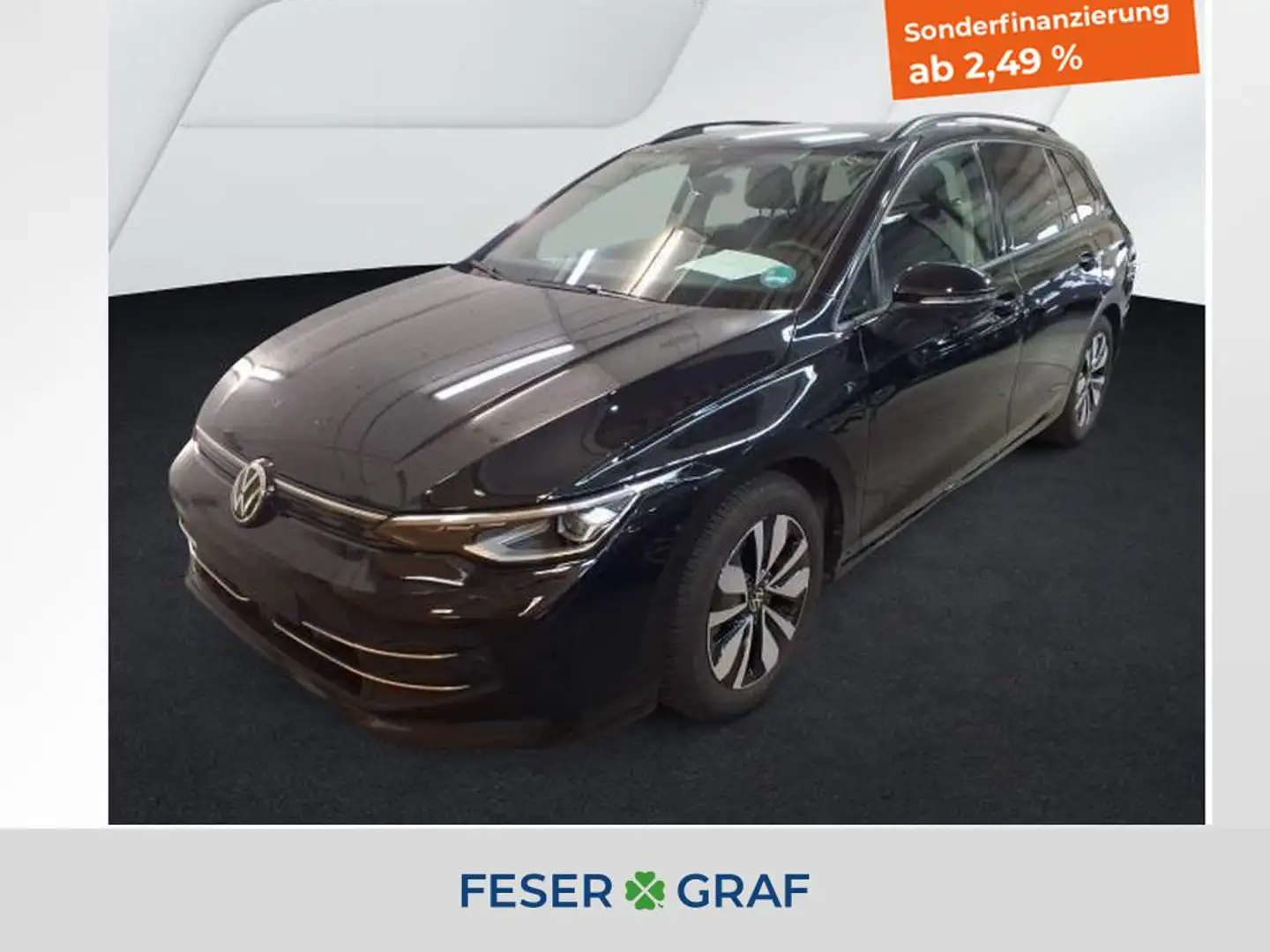Volkswagen Golf VIII Variant 1.5 eTSI GOAL LED NAVI ACC AHK Schwarz - 1