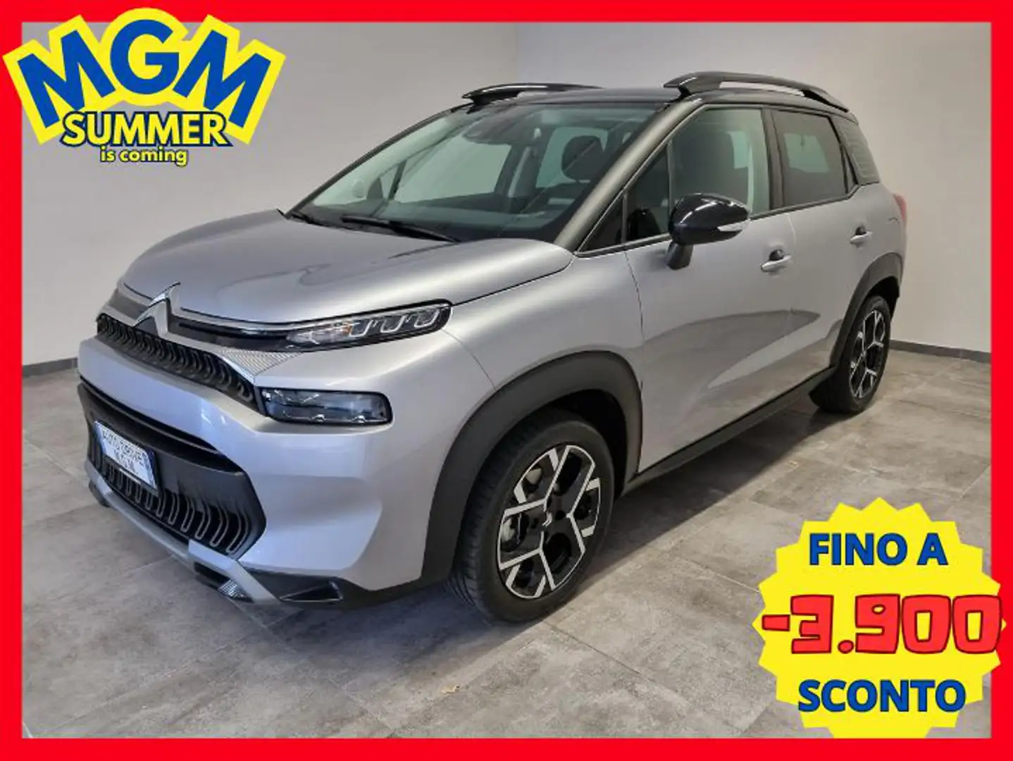 Citroen C3 Aircross PureTech 130 S&S EAT6 Max Grigio - 1