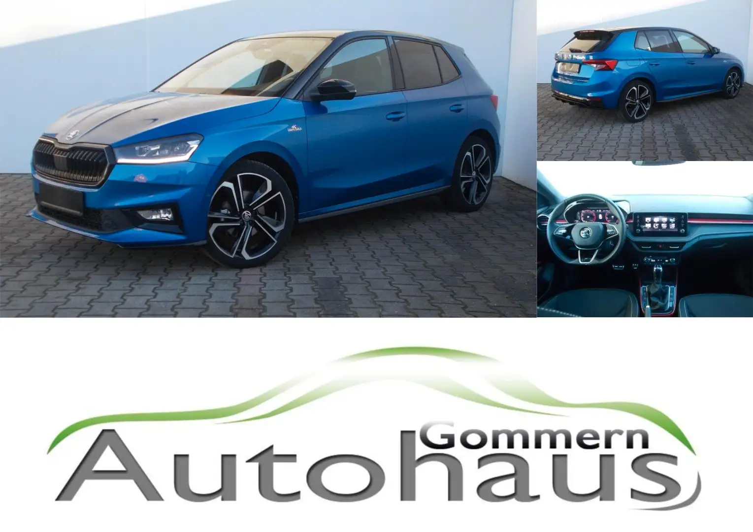 Skoda Fabia DSG * Monte Carlo * mit vielen Extras Blau - 1