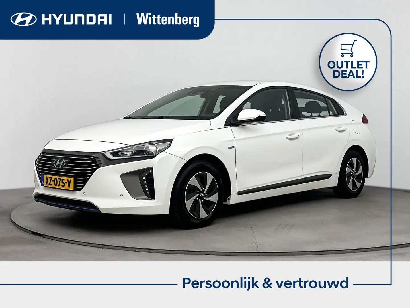 Hyundai IONIQ 1.6 GDi COMFORT *| OUTLETDEAL! | TREKHAAK | NAVI | Blanco - 1