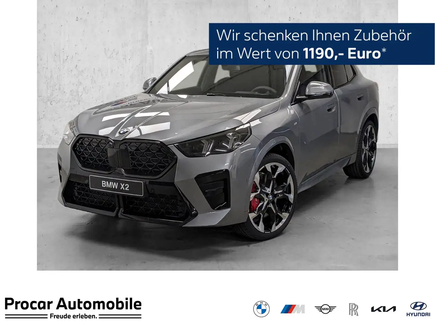 BMW X2 sDrive20i M Sport Pro LM21 AHK HUD RFK Gris - 1