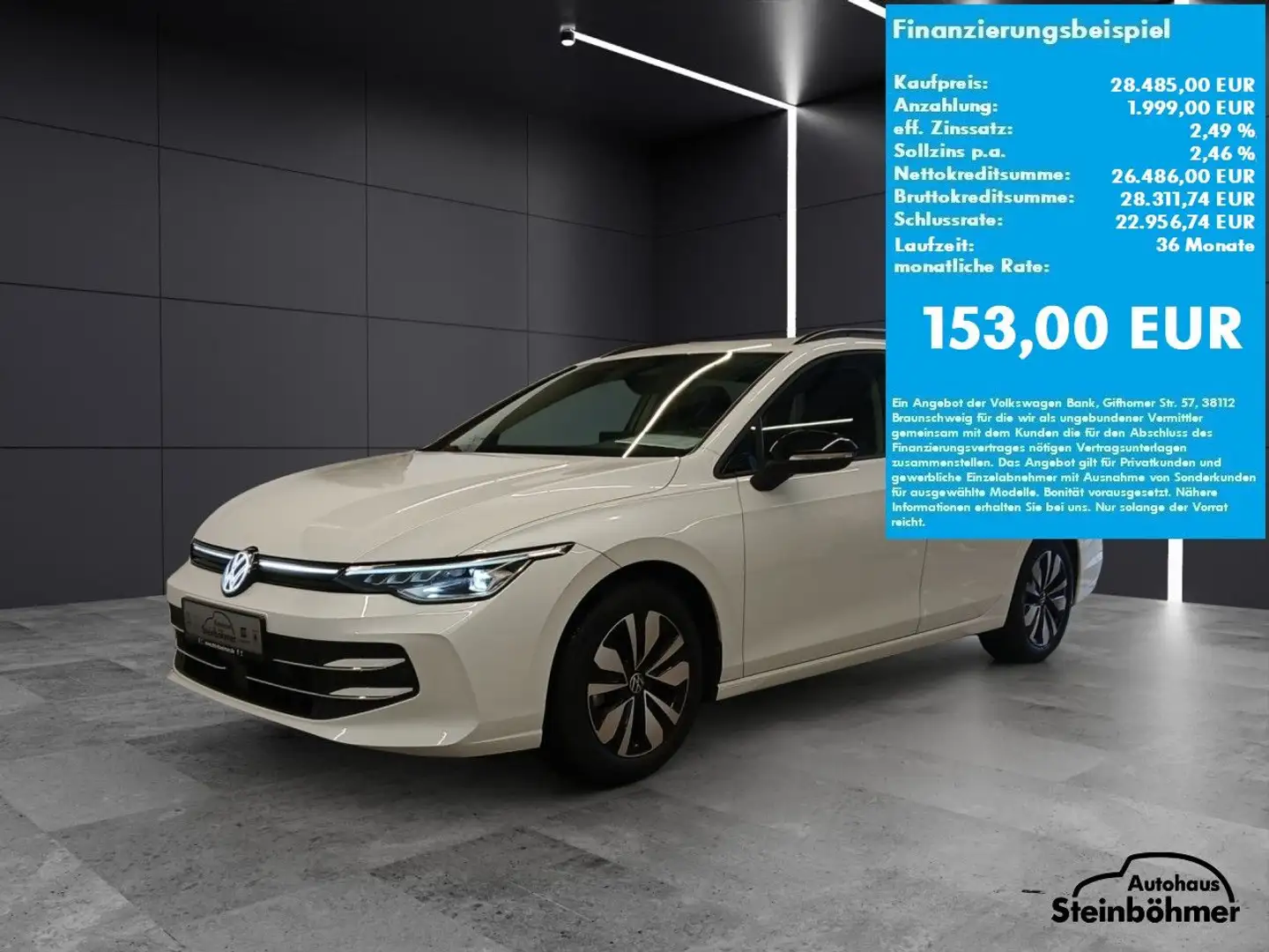 Volkswagen Golf Variant GOAL 1.5eTSI DSG LED Plus NAV AHK Are Wit - 2