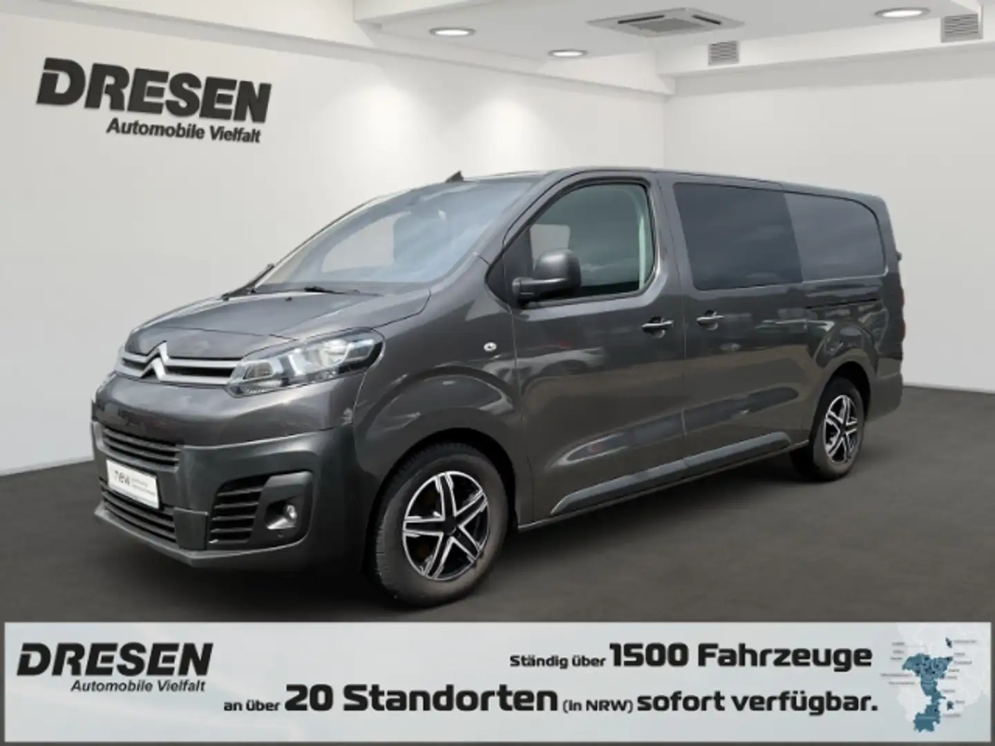 Citroen Jumpy Doka Kasten 2.0 BlueHDi 180 XL Club Doka,AHK Gris - 1