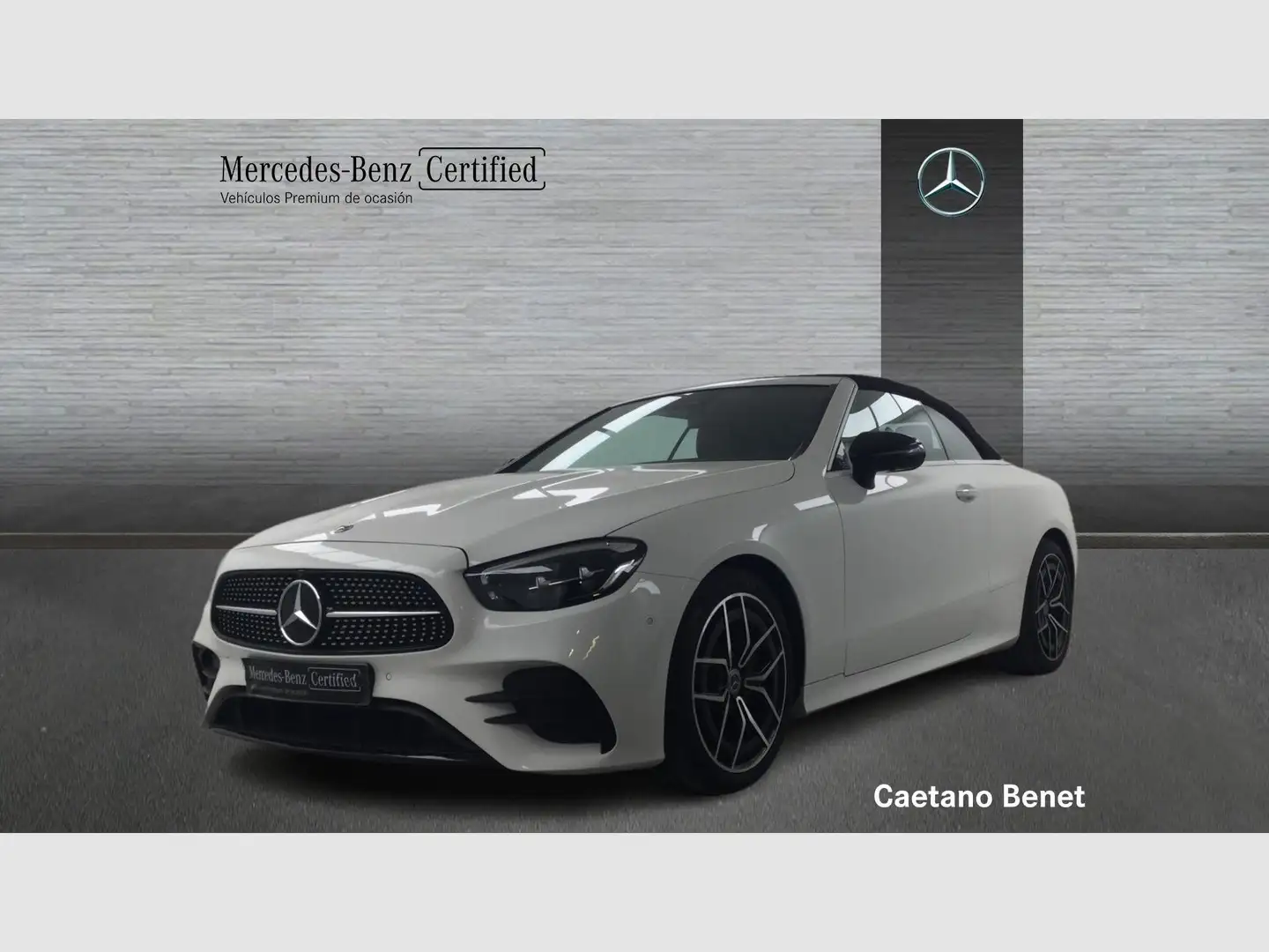 Mercedes-Benz E 220 d Cabrio Blanco - 2