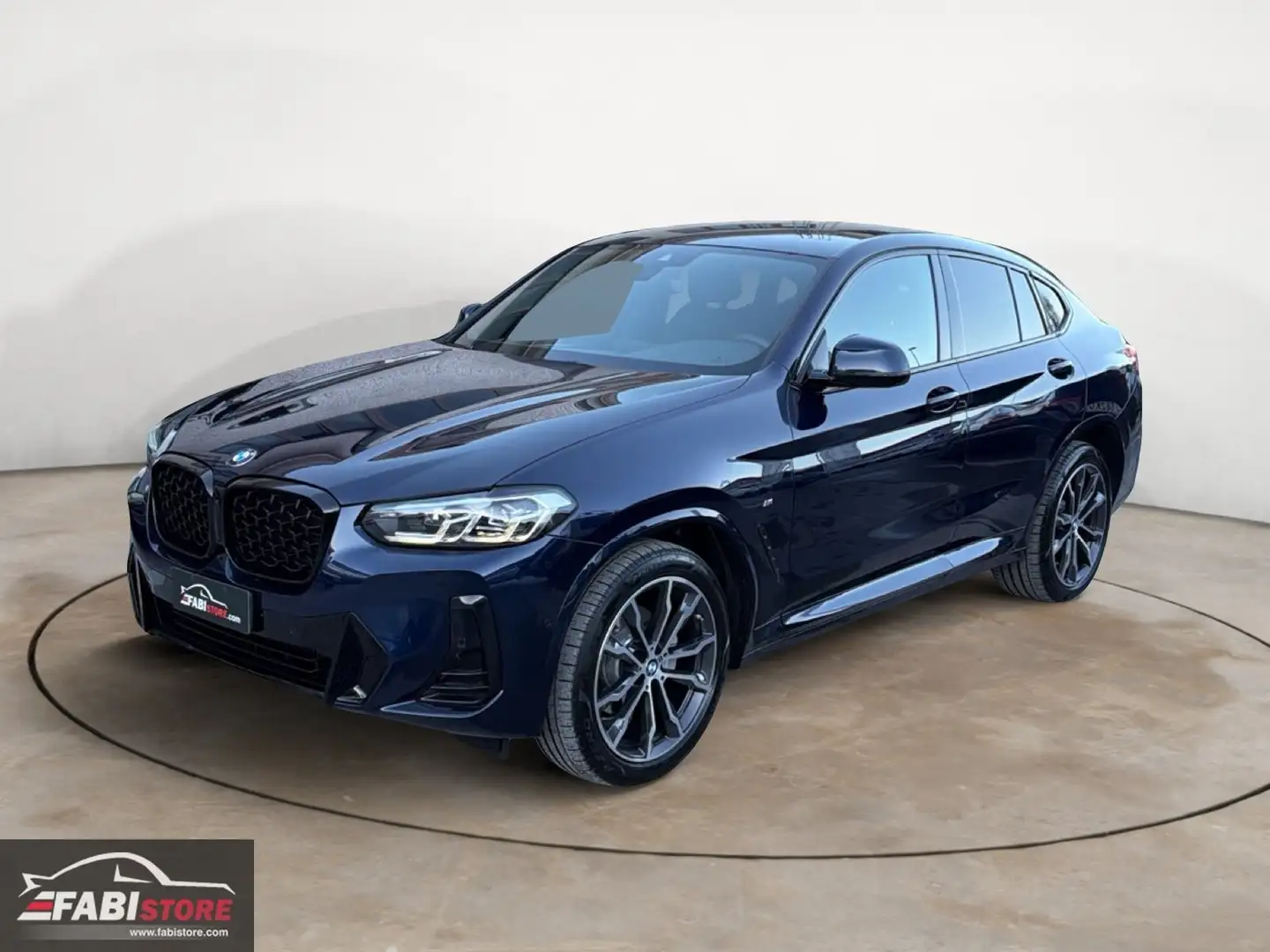 BMW X4 20d xDrive M-Sport - LED, Pelle, Keyless, Portell Blu/Azzurro - 2