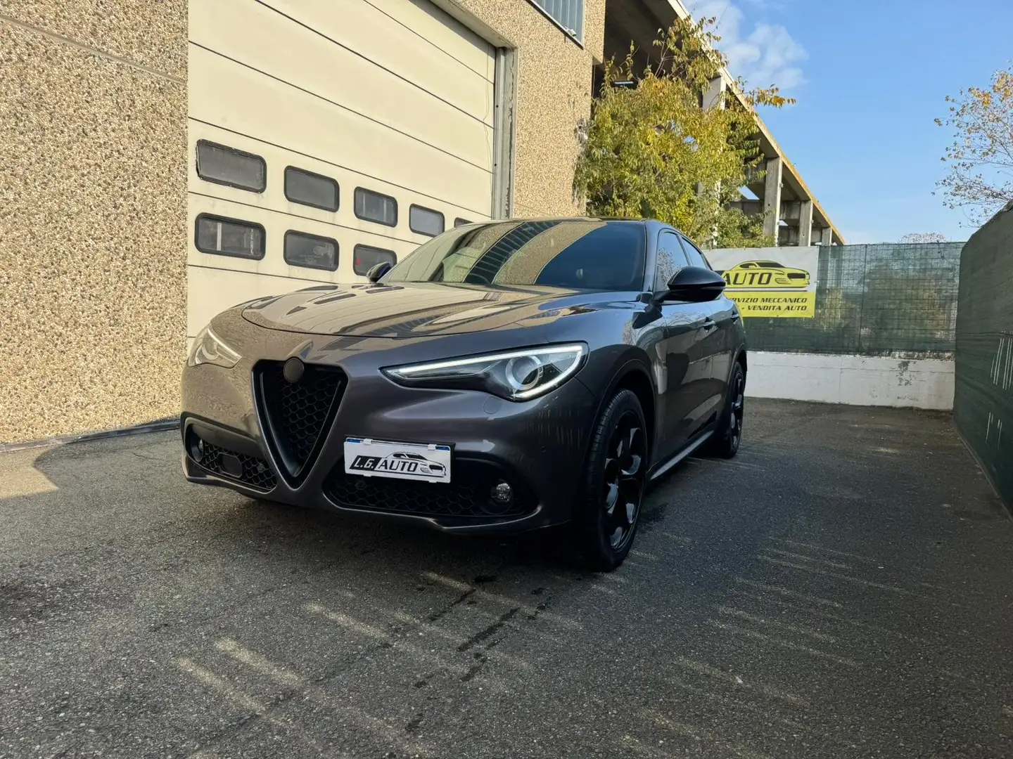 Alfa Romeo Stelvio Stelvio 2020 2.2 t Ti Q4 190cv auto Grijs - 1