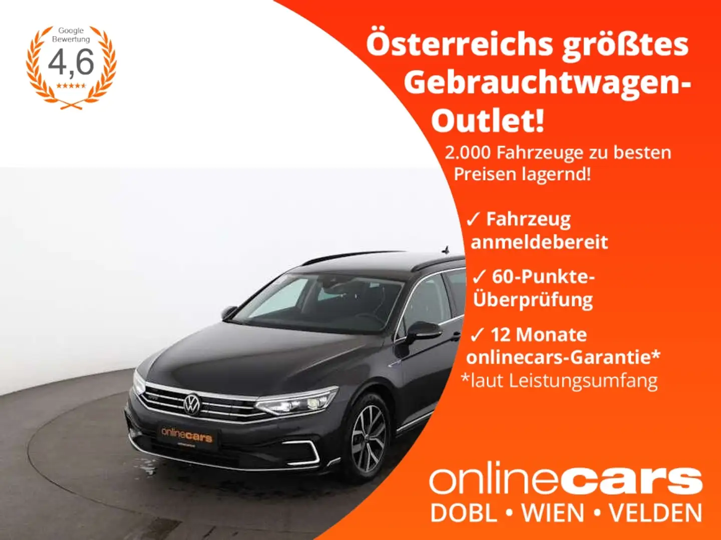 Volkswagen Passat Variant 1.4 TSI GTE Aut MATRIX AHK RADAR Grigio - 1