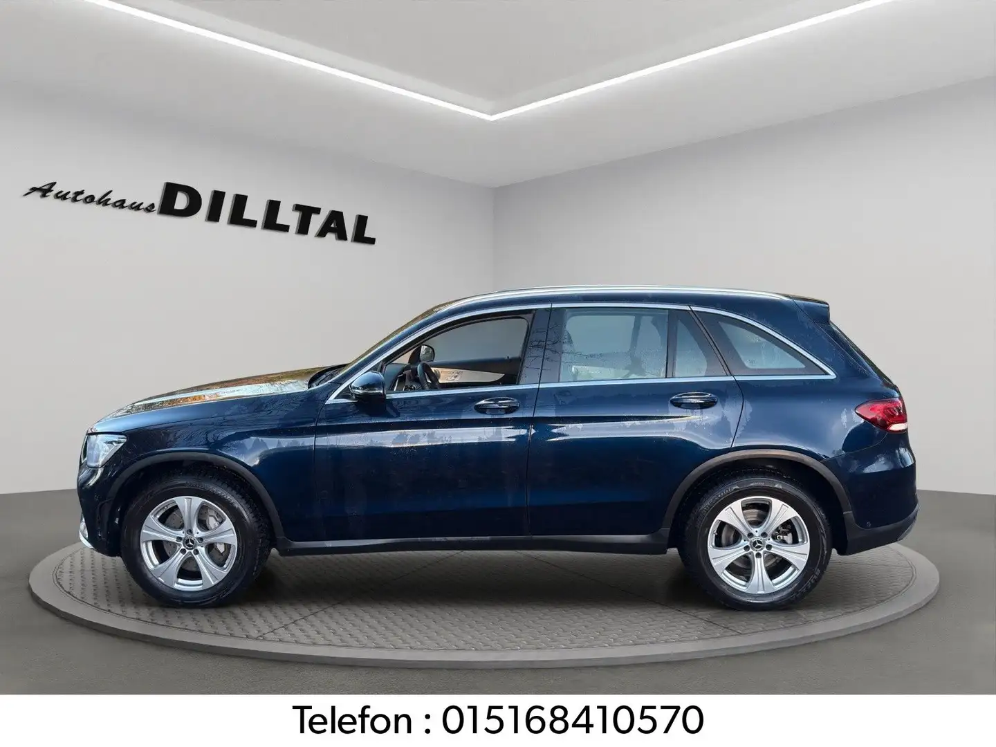 Mercedes-Benz GLC 300 d 4Matic *AMG-Linie* Burmester* Wie NEU Blau - 2
