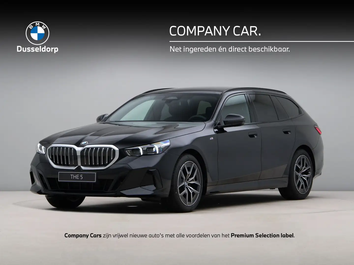 BMW 520 5 Serie Touring 520i M Sport Zwart - 1
