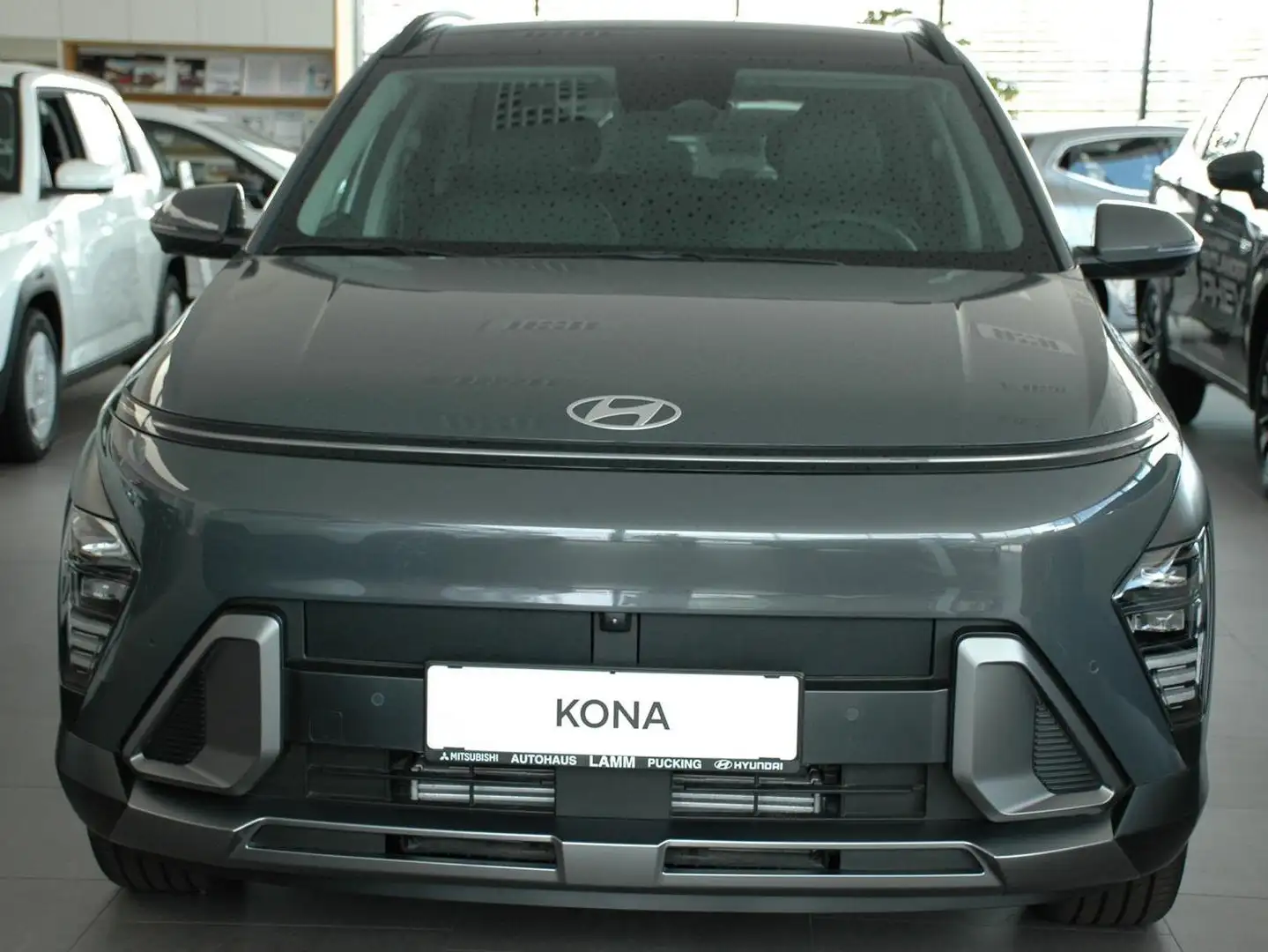 Hyundai KONA 1,0 T-GDi 2WD Prestige Line DCT +Panoramaglasdach Gris - 1