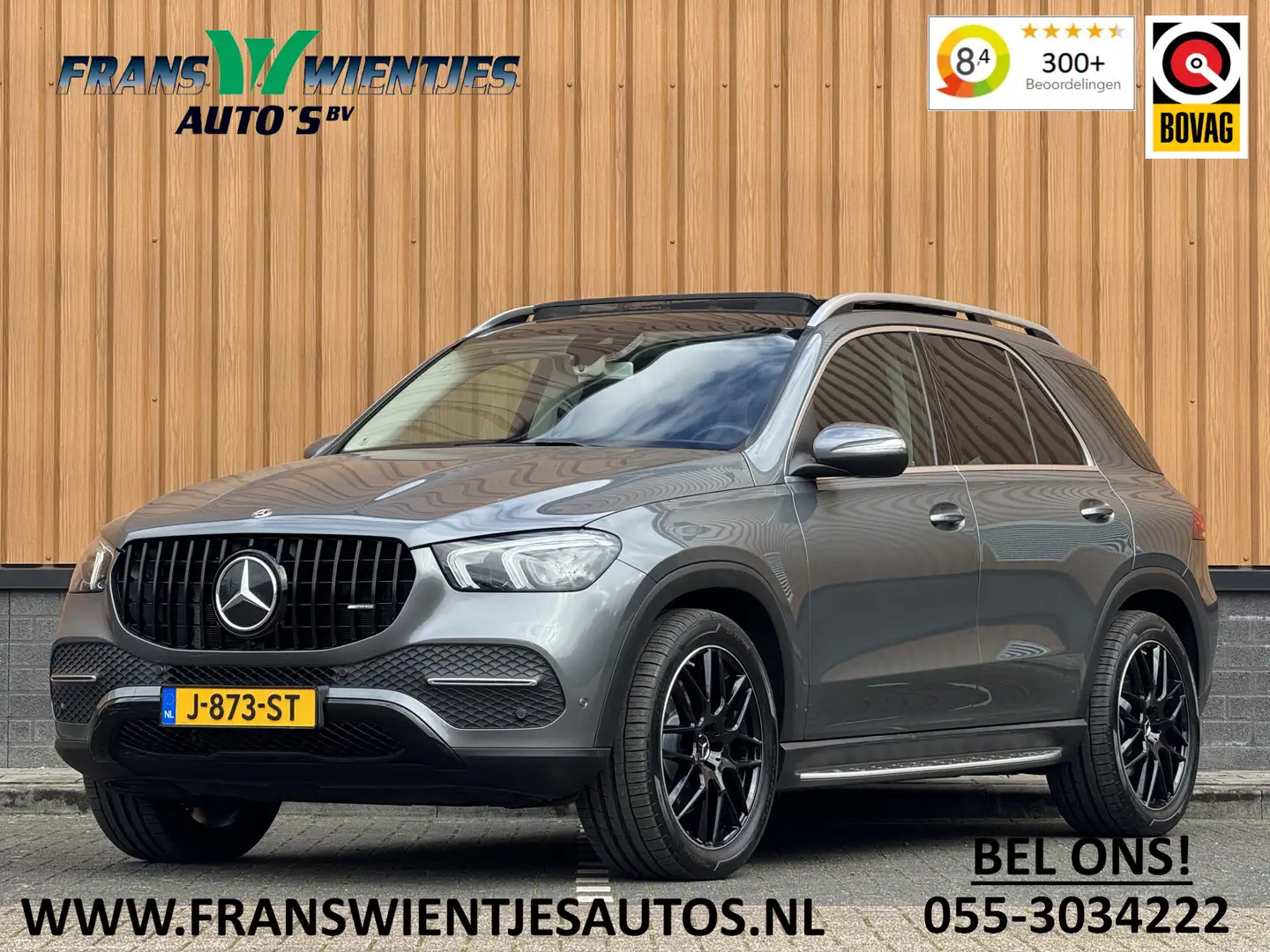 Mercedes-Benz GLE 450 4MATIC Premium Plus | 367 PK! | Panoramadak | Elek Grau - 1