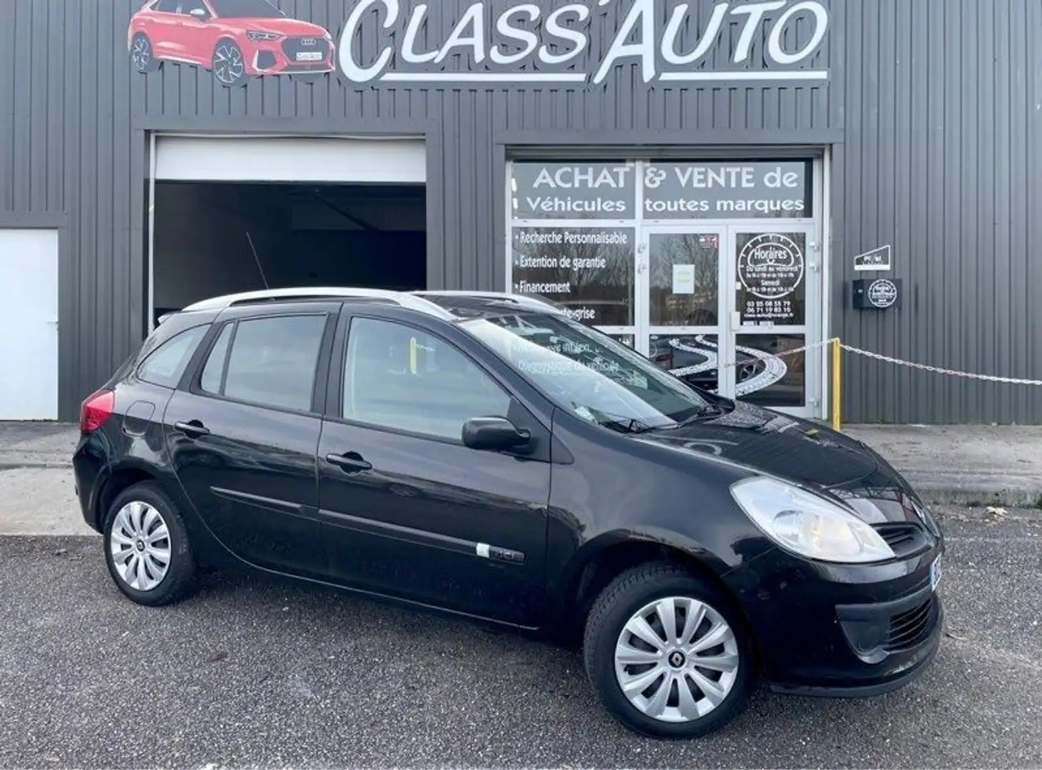 Renault Clio III ESTATE 1.2 i 75 Cv BVM-5 TBE Noir - 1